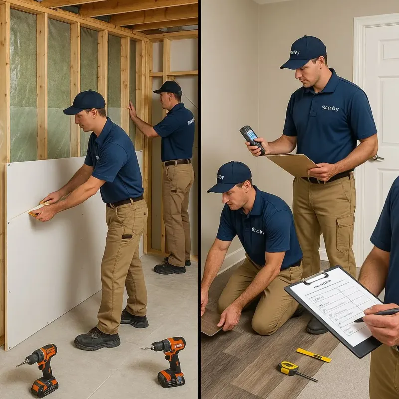 Repairs and Reconstruction process in Sunapee, NH