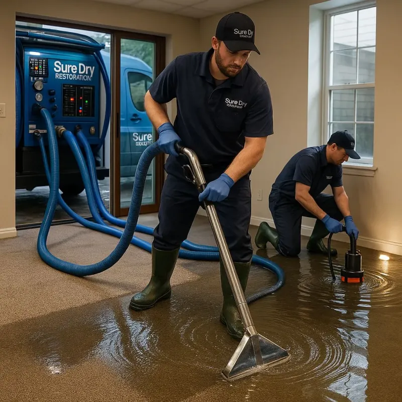 Water Extraction and Removal process in Sunapee, NH
